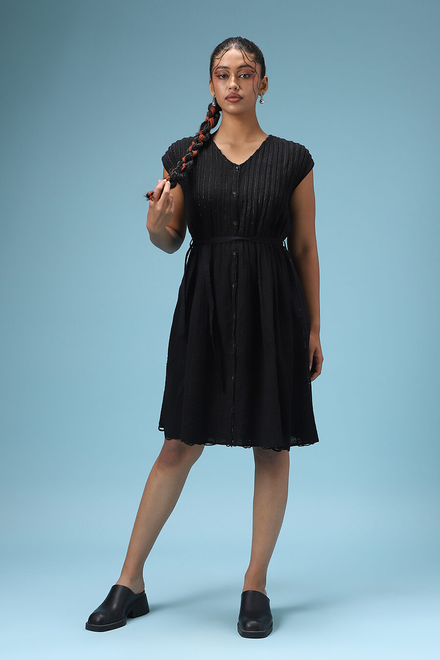 Midnight Tactile Dress