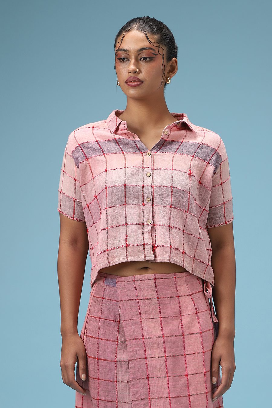 The Pink Flush( Half- Sleeved)