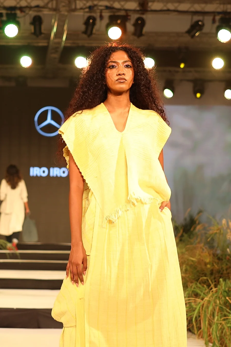 Yellow Deconstructed Sari