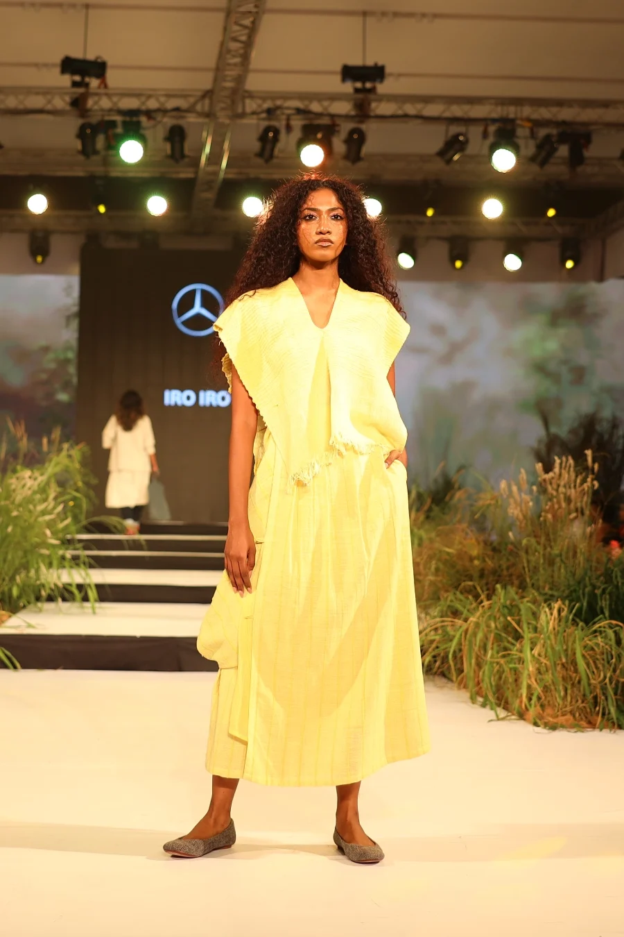 Yellow Deconstructed Sari